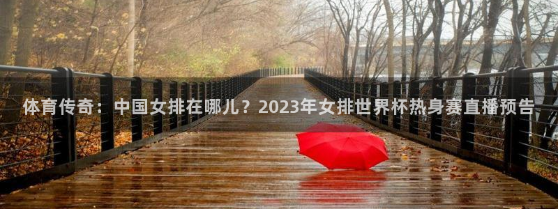 体育传奇：中国女排在哪儿？2023年女排世界杯热身赛直播预告