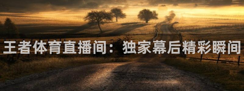 王者体育直播间：独家幕后精彩瞬间